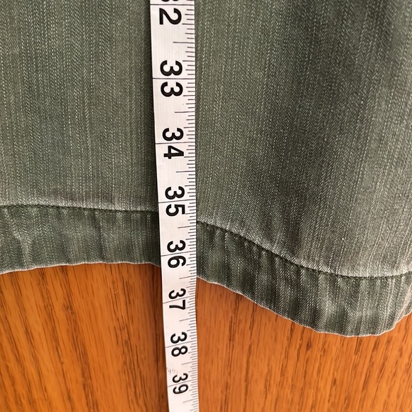 EUC Old Navy Green Collared Dress Medium - Picture 6 of 7